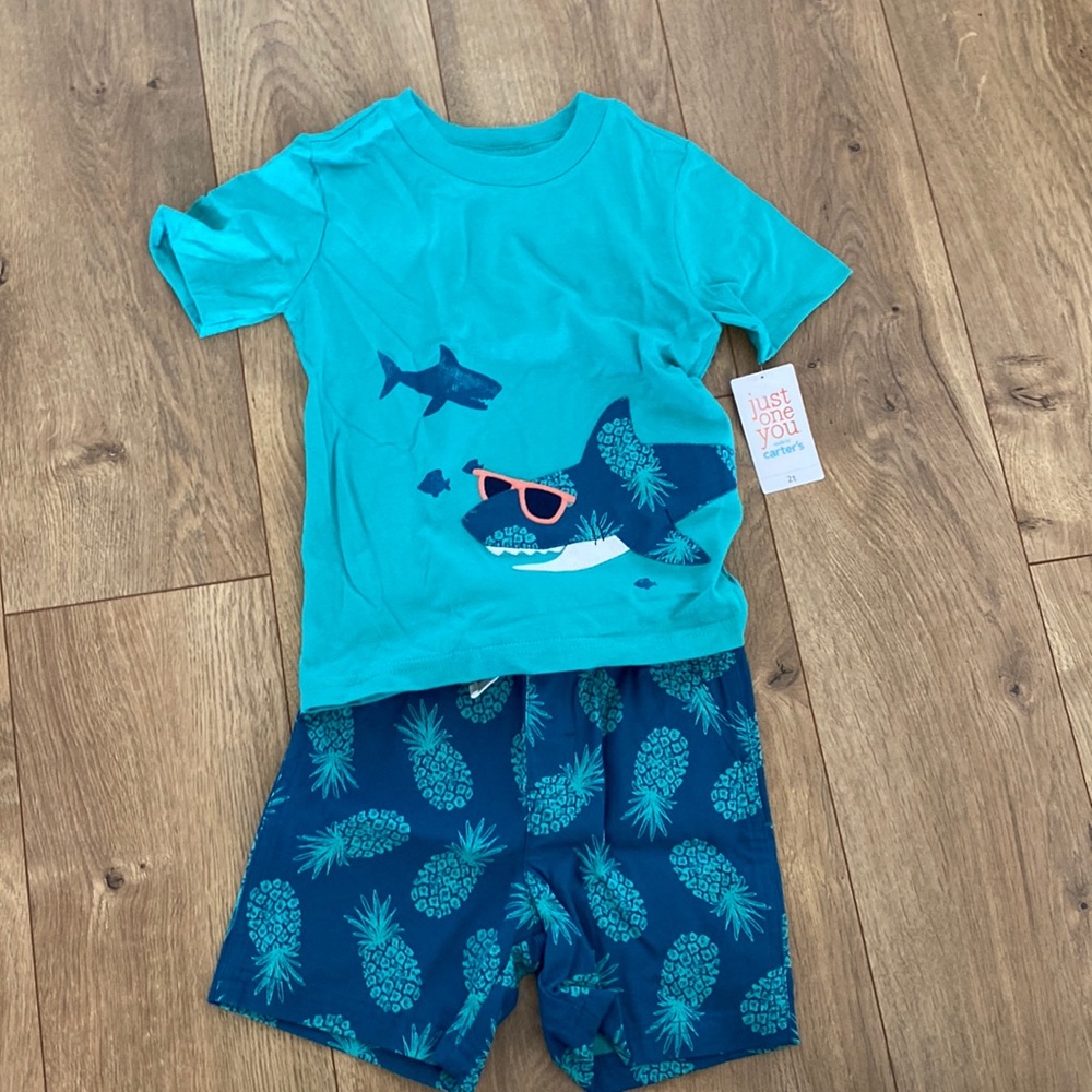 Carter’s 2-piece toddler boy outfit. Brand new with tags!